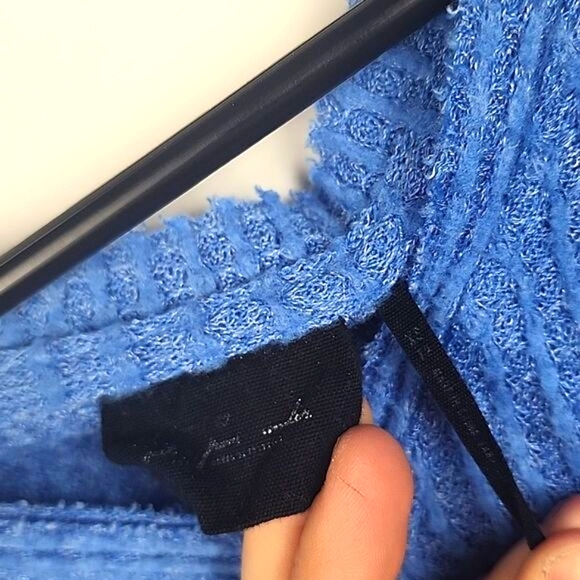 Out from under womens xs ribbed long sleeve oversized shirt button down boho - Picture 3 of 6